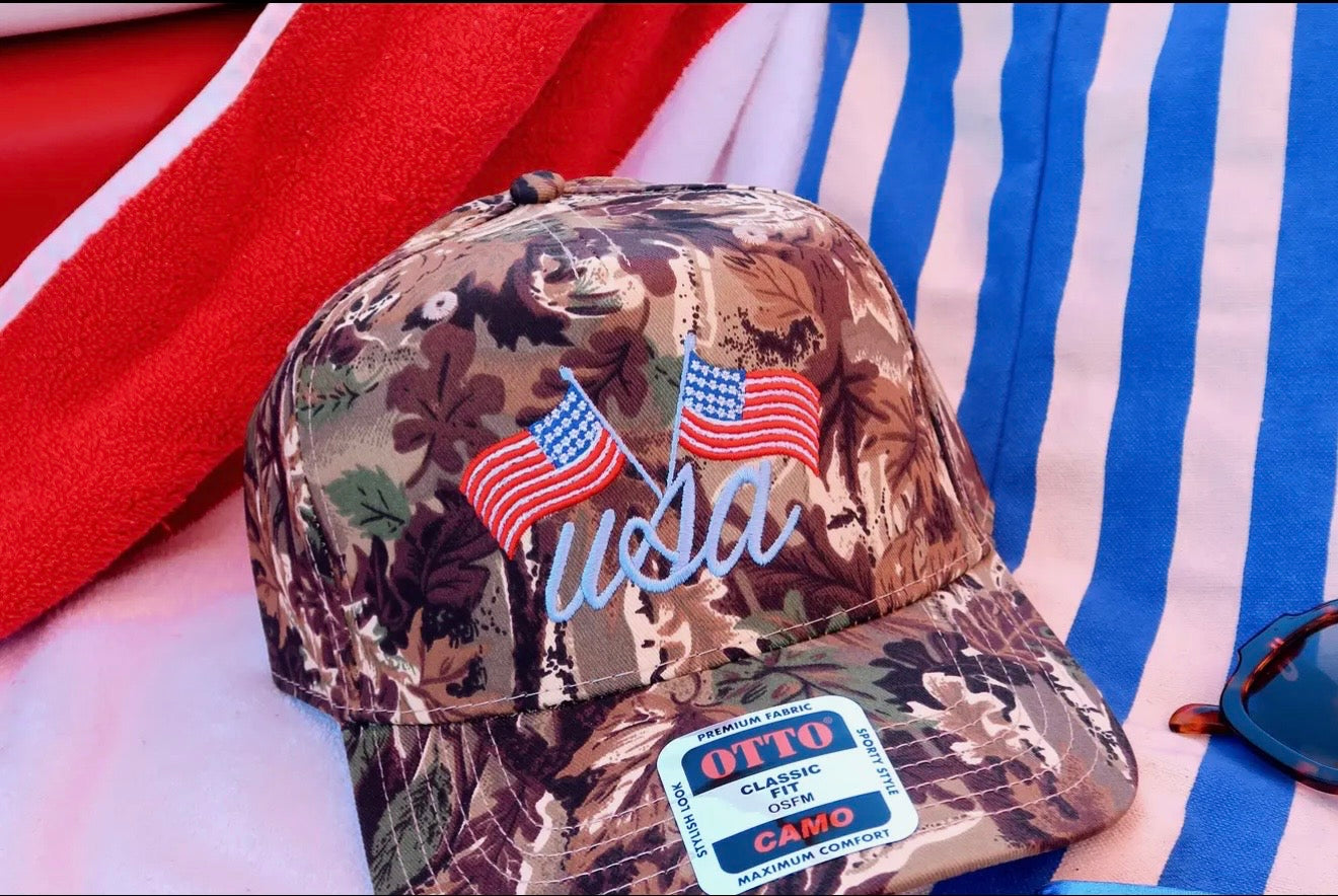 USA Camo Hat
