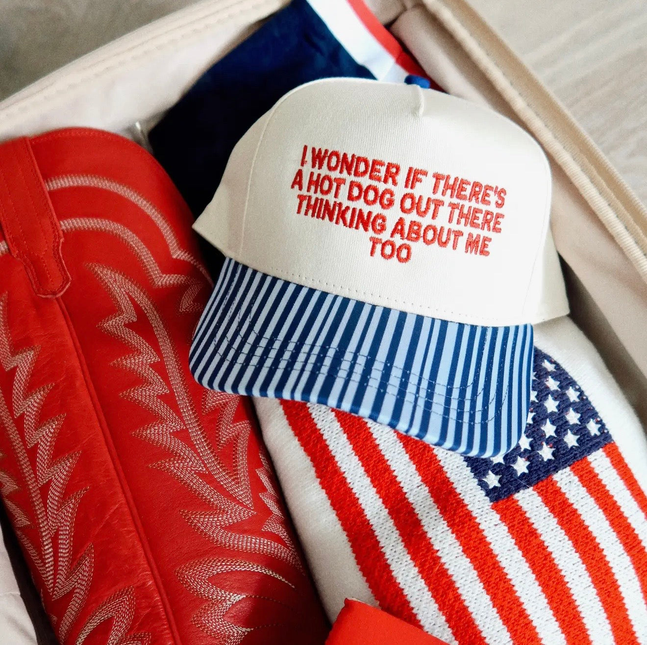 Hot Dog Trucker Hat